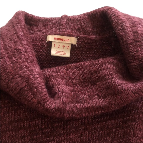 Manguun purple sweater L - Picture 5 of 5